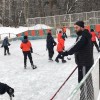 Хоккейная тренировка футбольной команды 2010 г.р. на стадионе Полёт!!! 7